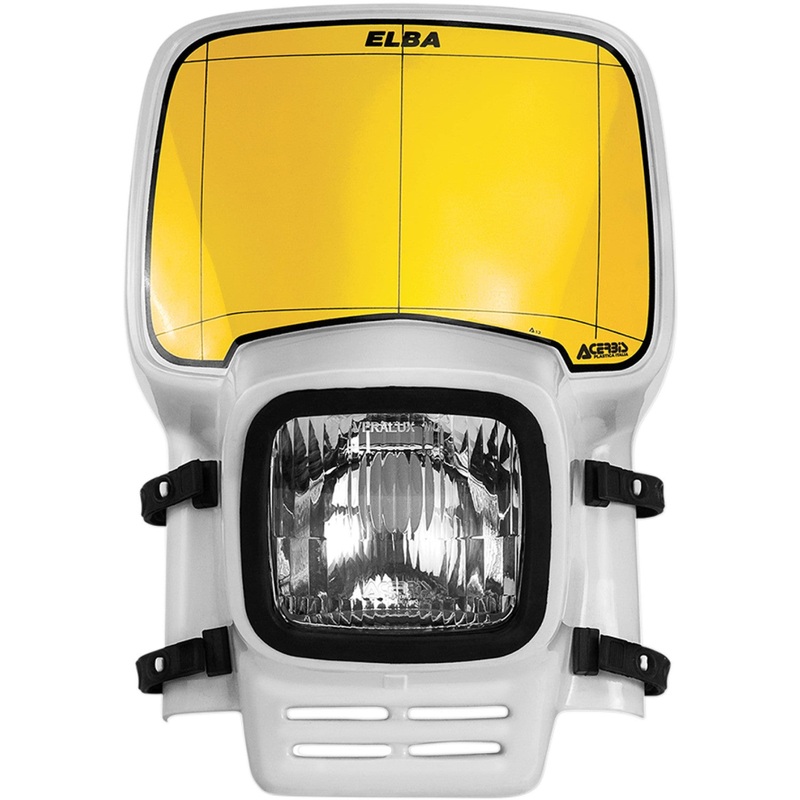 Acerbis Elba Headlight - White 2633050002