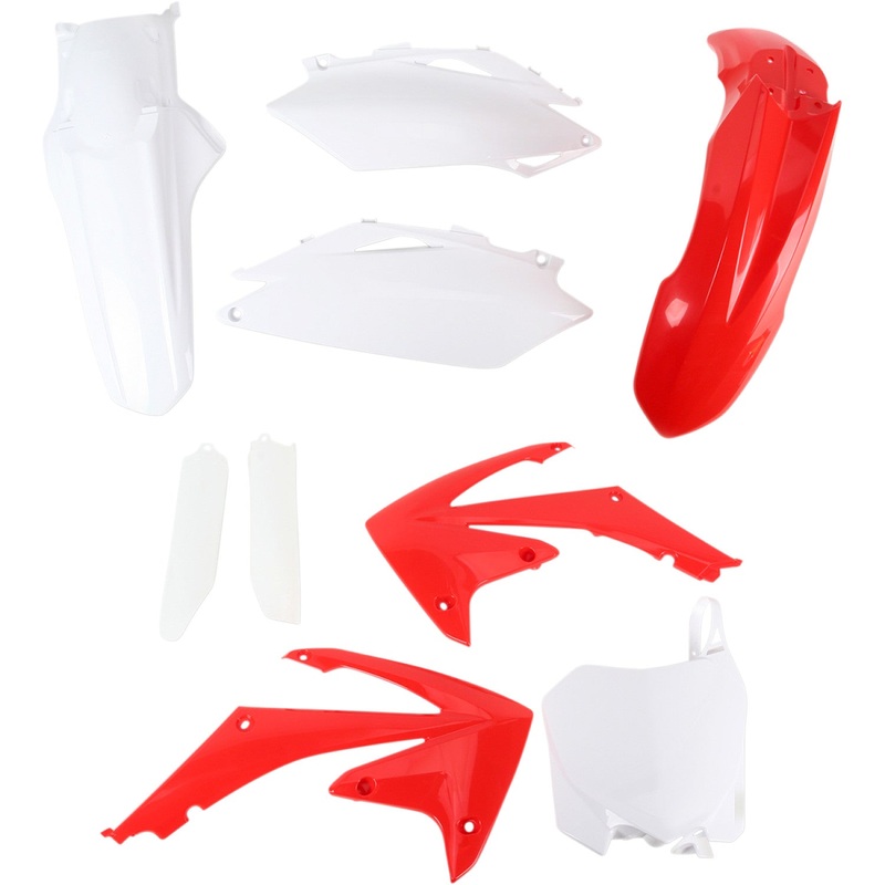 Acerbis Full Replacement Body Kit - OEM Red/White 2198000438