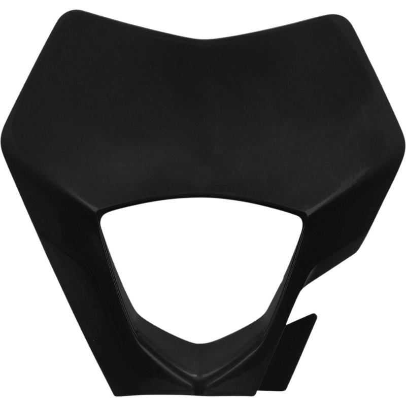 Acerbis Headlight Mask - Black - Gas Gas 2872770001