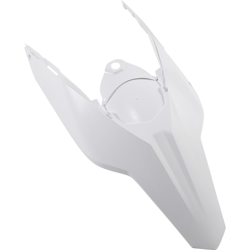 Acerbis Rear Fender - Side Cowling - White 2082000002