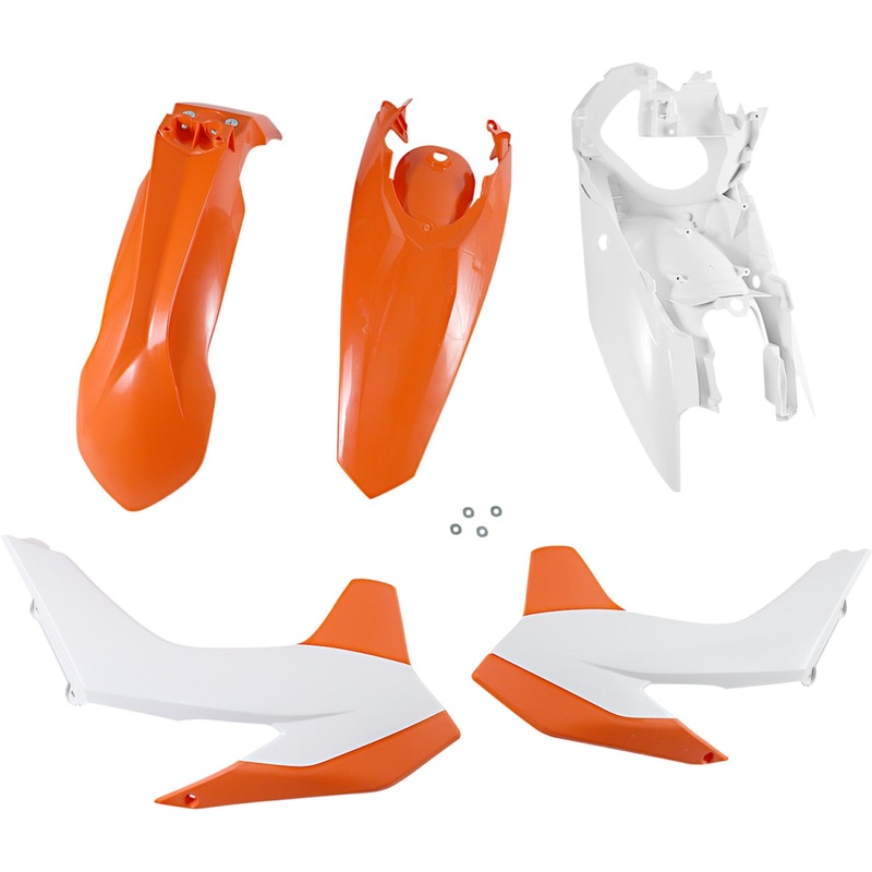 Acerbis Standard Replacement Body Kit - OEM '16 Orange 2374135226