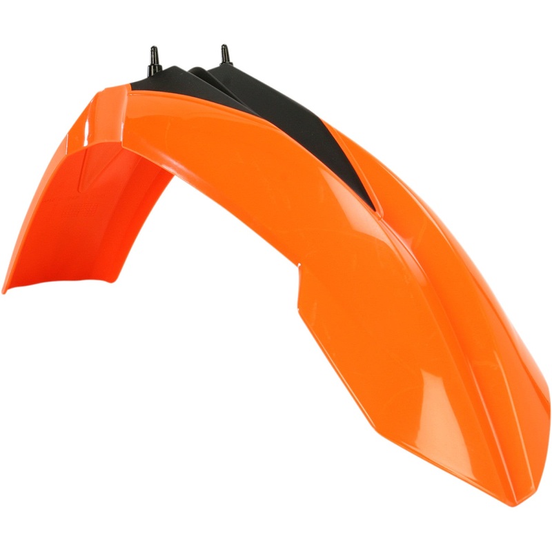 Acerbis Front Fender - Orange/Black 2314220237