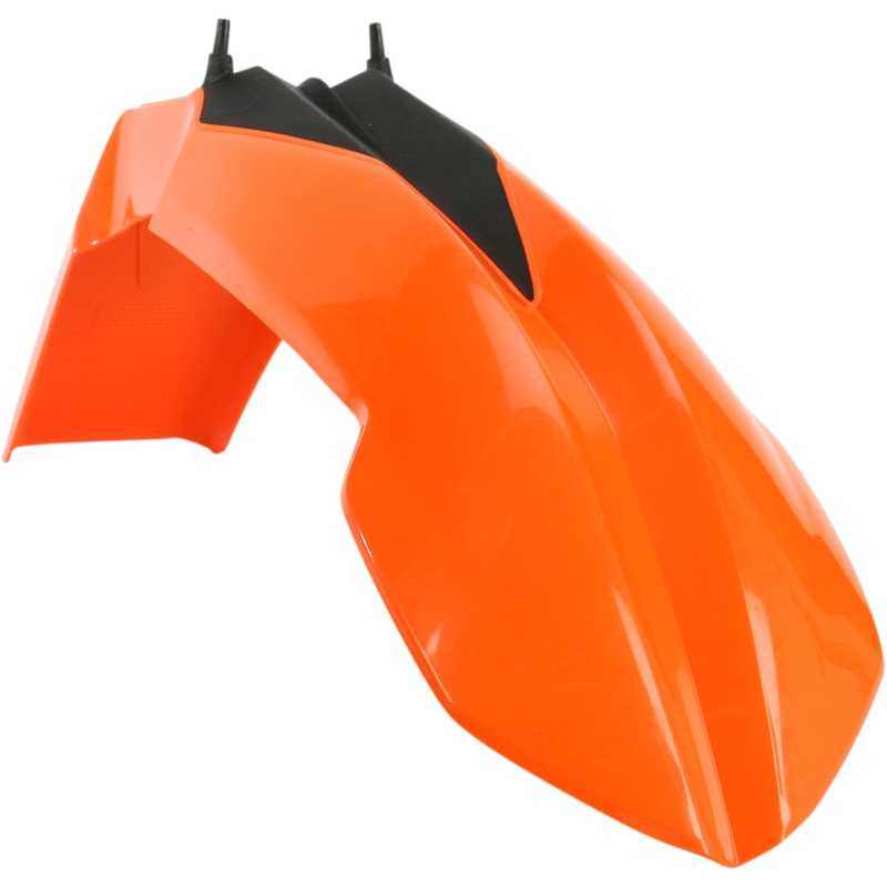 Acerbis Front Fender - Orange/Black 2320830237