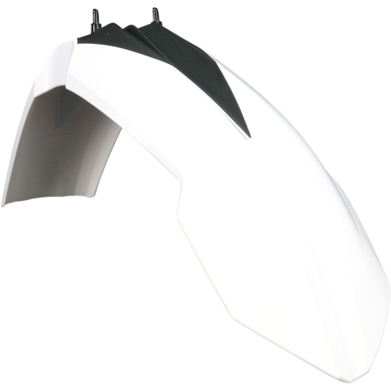 Acerbis Front Fender - White/Black 2314220002