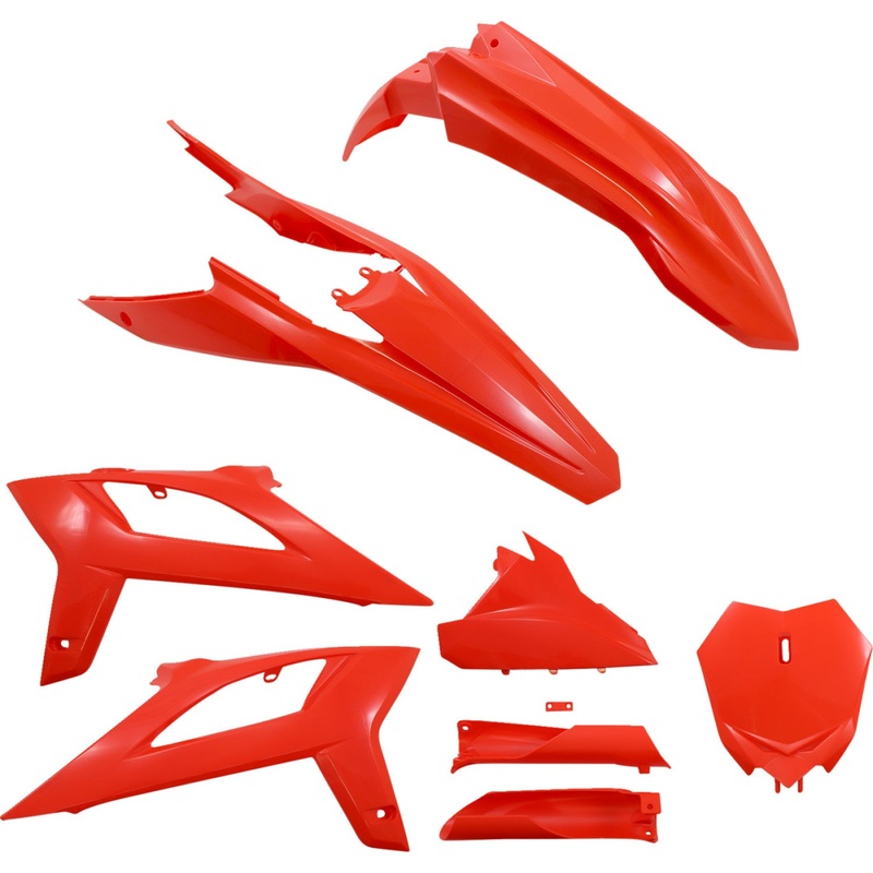 Acerbis Full Replacement Body Kit - OEM '22 Red 2936280145