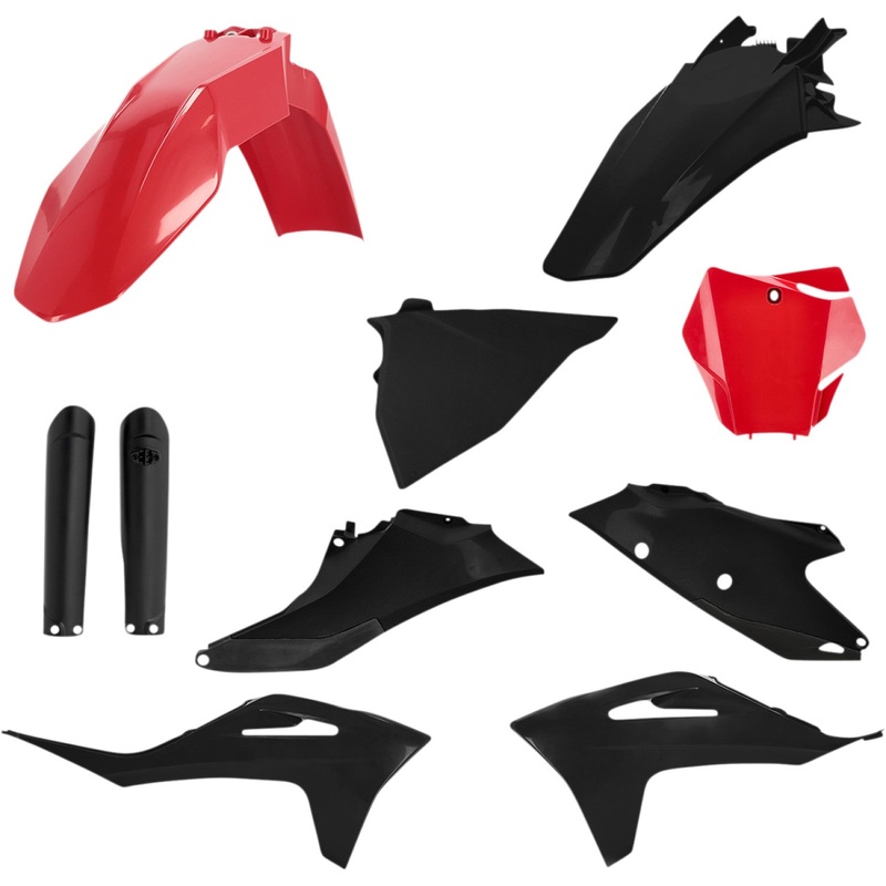 Acerbis Full Replacement Body Kit - Red/Black 2872791018