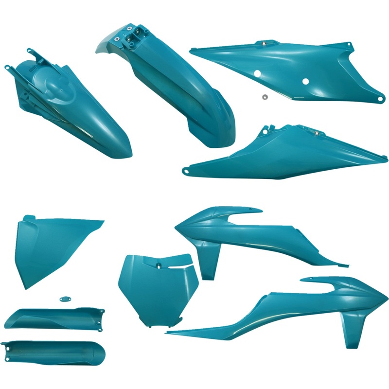 Acerbis Full Replacement Body Kit - Teal/Metallic 2726497441