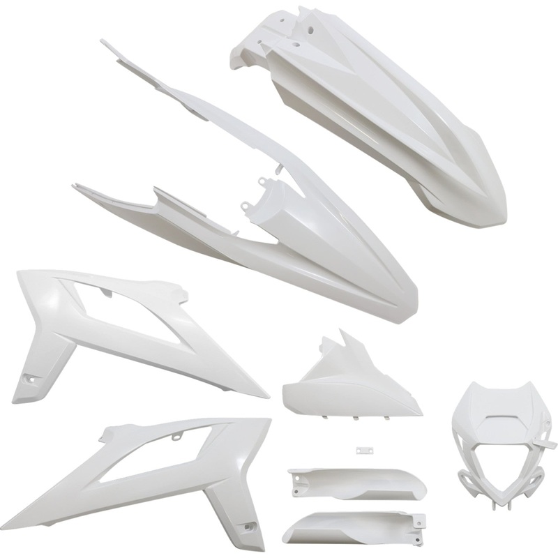 Acerbis Full Replacement Body Kit - White 2936260002