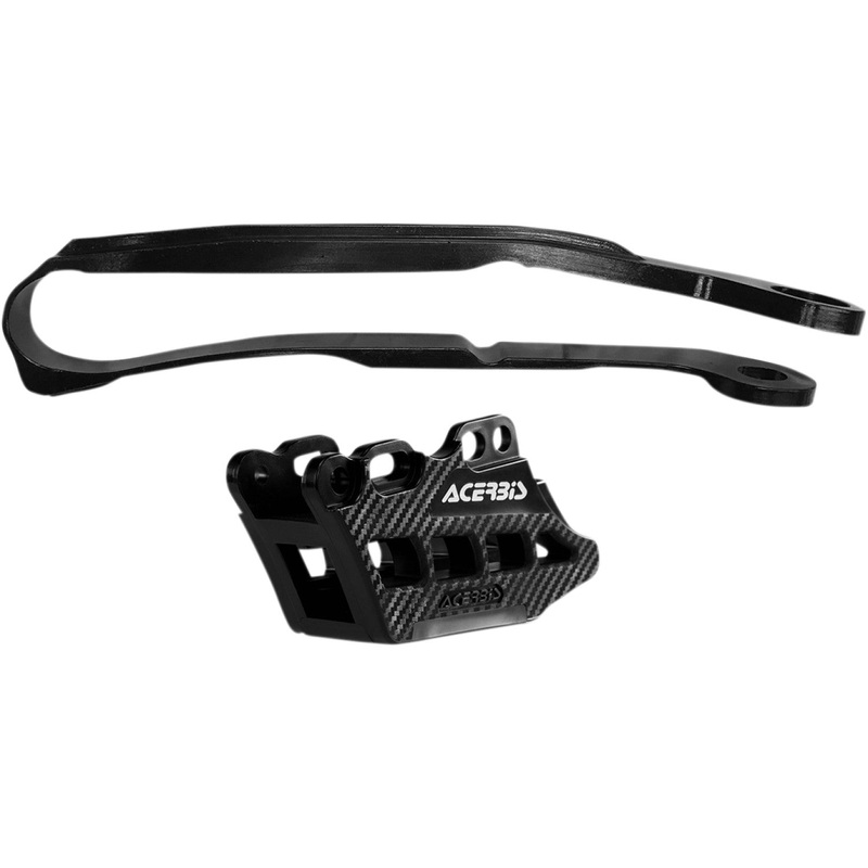 Acerbis Chain Guide 2.0 and Slider Kit - Kawasaki KX250F/KX450F - Black 2466040001