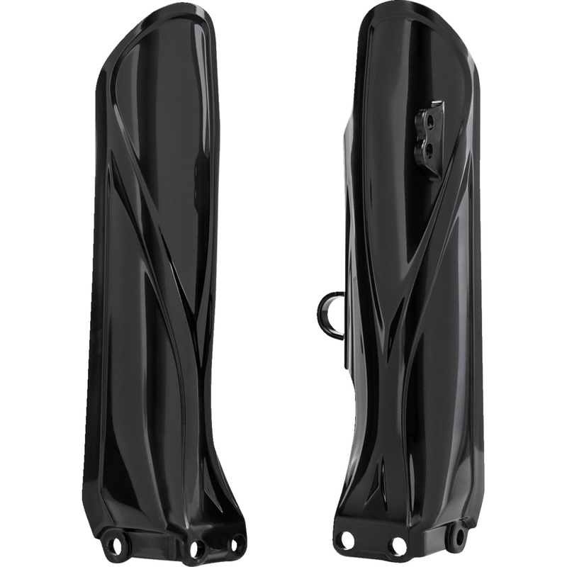 Acerbis Fork Cover - Lower - Black - YZ85 - '19-'24 2742650001