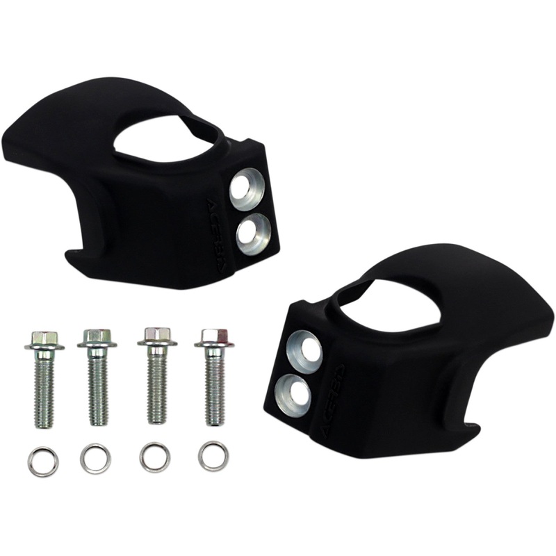 Acerbis Fork Shoe Covers - Black 2742580001