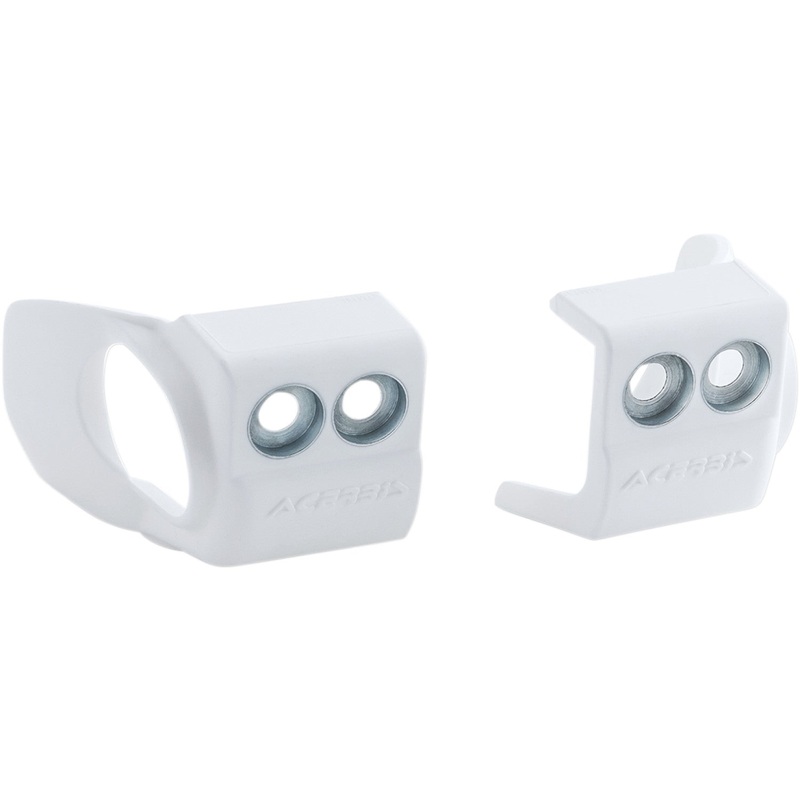 Acerbis Fork Shoe Protectors - White 2709720002