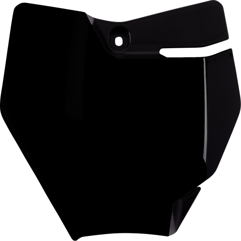 Acerbis Front Number Plate - Black - MC | SX 2980610001