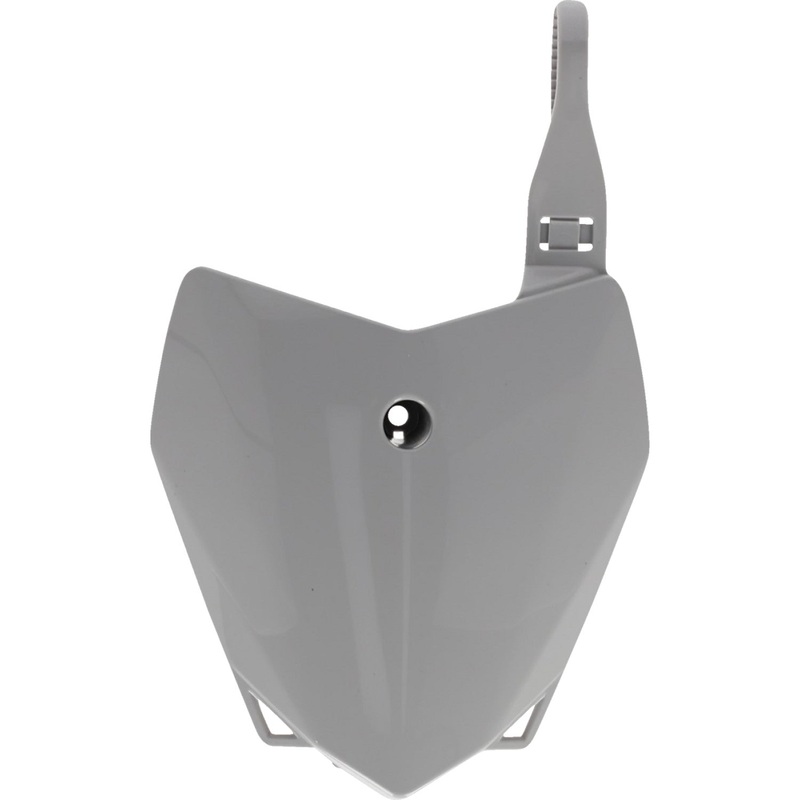 Acerbis Front Number Plate - Gray - KLX 110/110L 2780400011