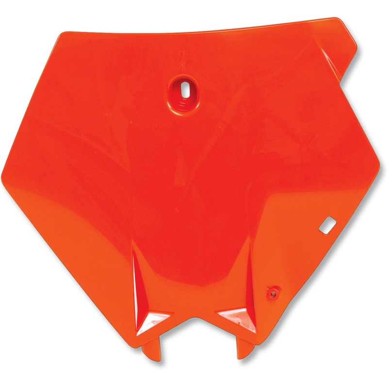 Acerbis Front Number Plate - Orange 2070930237