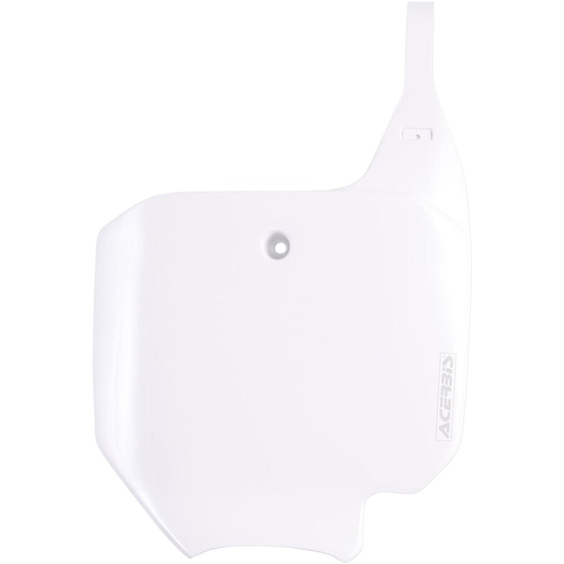 Acerbis Front Number Plate - White 2042230002