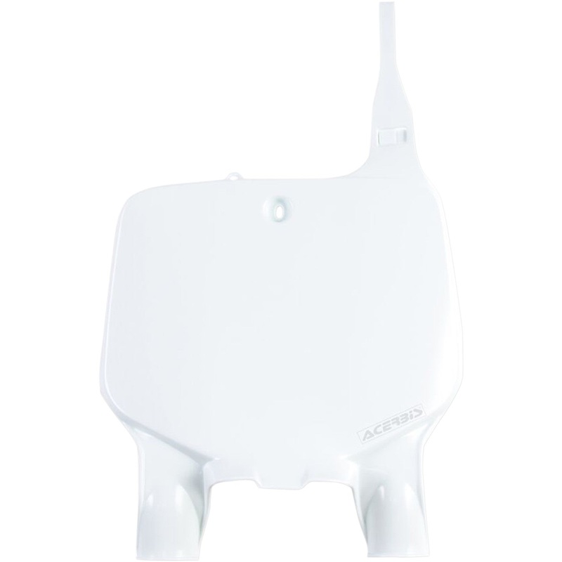 Acerbis Front Number Plate - White 2042300002