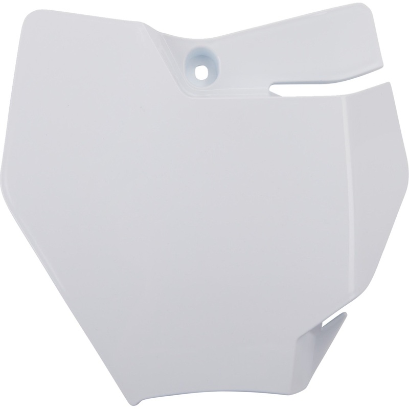 Acerbis Front Number Plate - White - MC | SX 2980610002