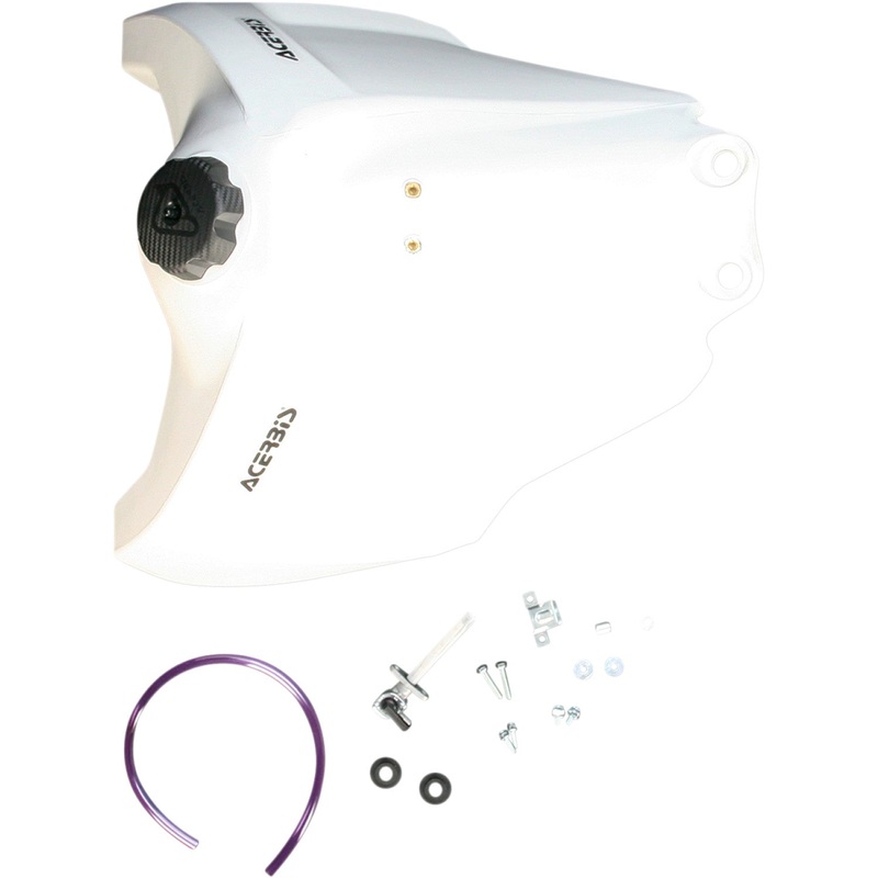 Acerbis Fuel Tank - 6.6 Gallon - Suzuki - White 2367760002