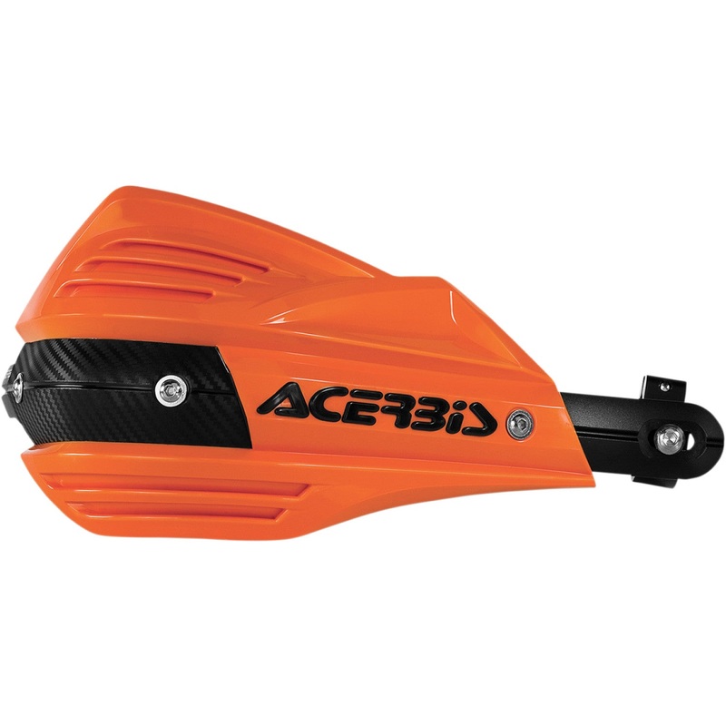Acerbis Handguards - X-Factor - Orange/Black 2374191008