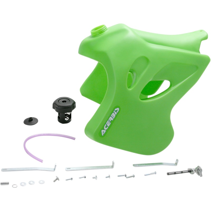 Acerbis Fuel Tank - 3.7 Gallon - Kawasaki - Green 2140680006