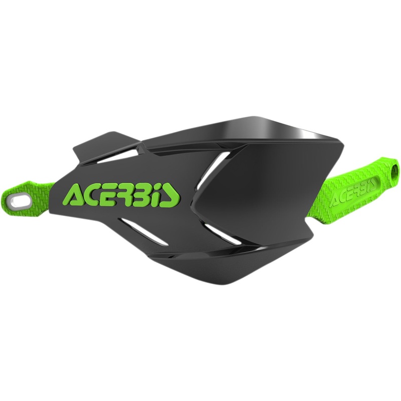 Acerbis Handguards - X-Factory - Black/Green 2634661043