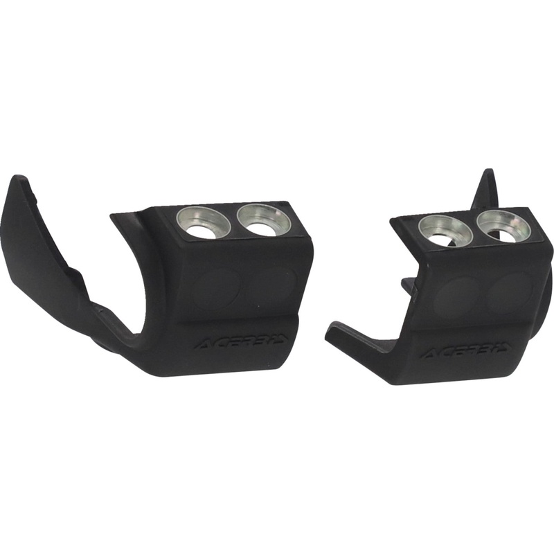 Acerbis Fork Shoe Protectors - Black 2983390001