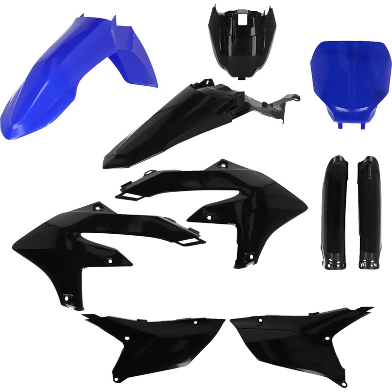 Acerbis Full Replacement Body Kit - Black/Blue 2979591004