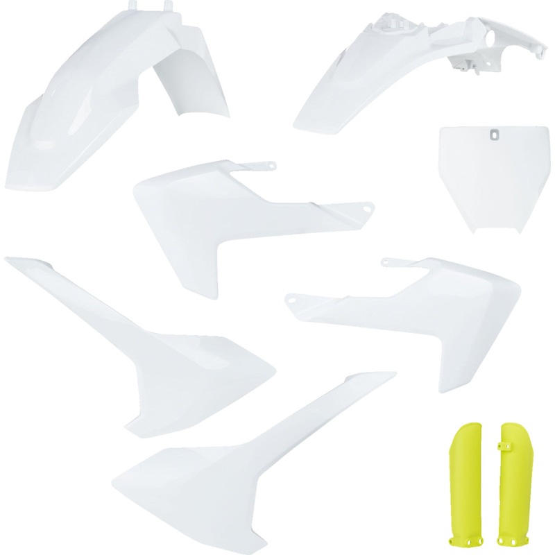Acerbis Full Replacement Body Kit - OEM '23-'24 White/Green 2731987705