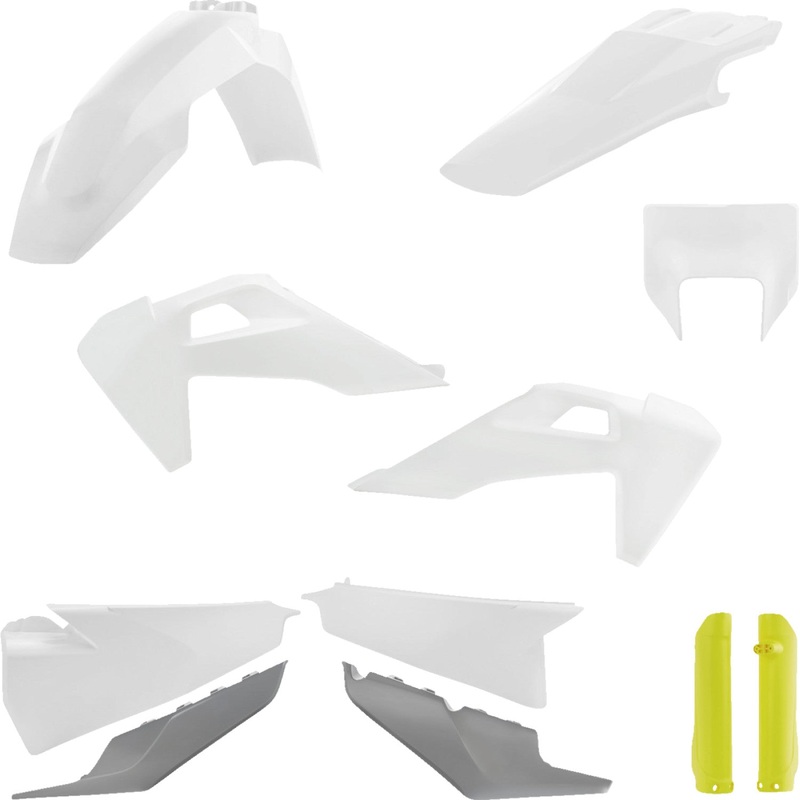 Acerbis Full Replacement Body Kit - OEM '23 White/Gray/White 2791537705