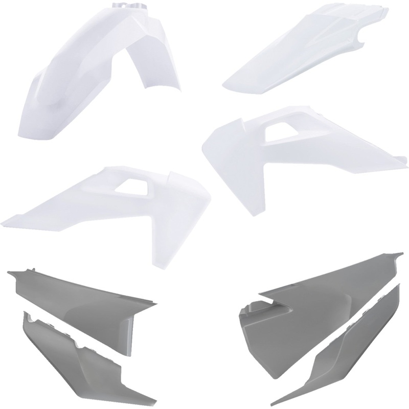 Acerbis Standard Replacement Body Kit - OEM '23 White/Gray 2791557705