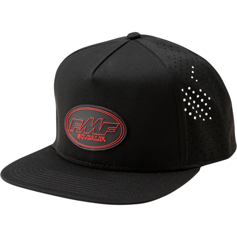 FMF Murky Hat - Black/Red - One Size FA22196909BLROS