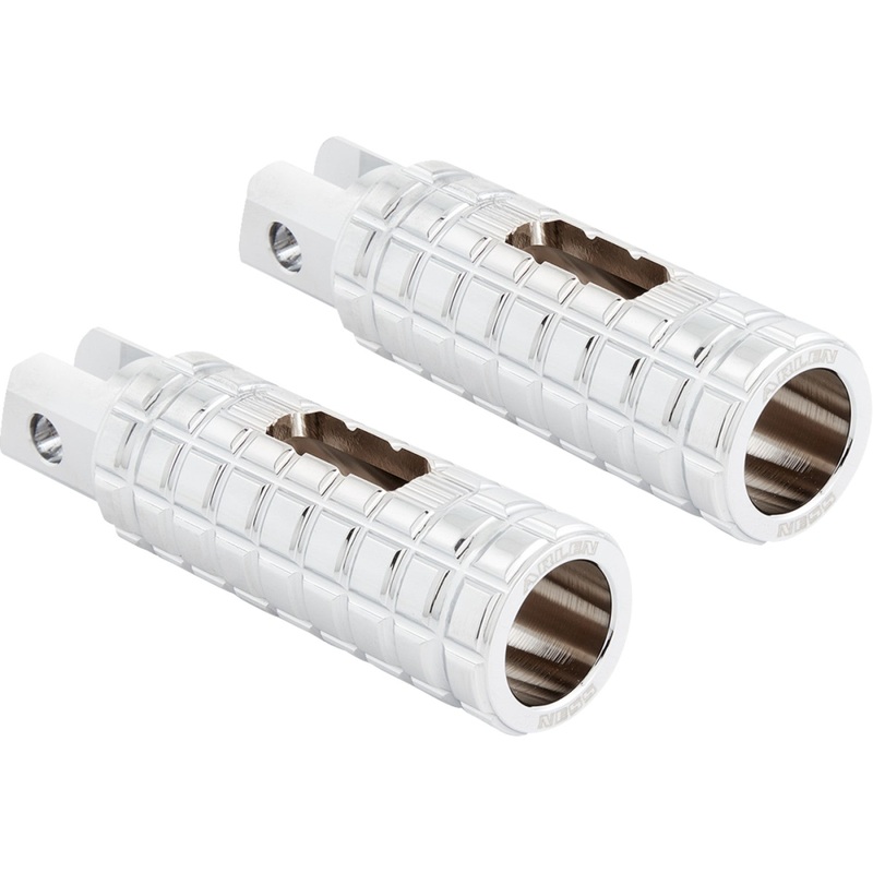 Arlen Ness Footpegs - Driver - Chrome 400-037
