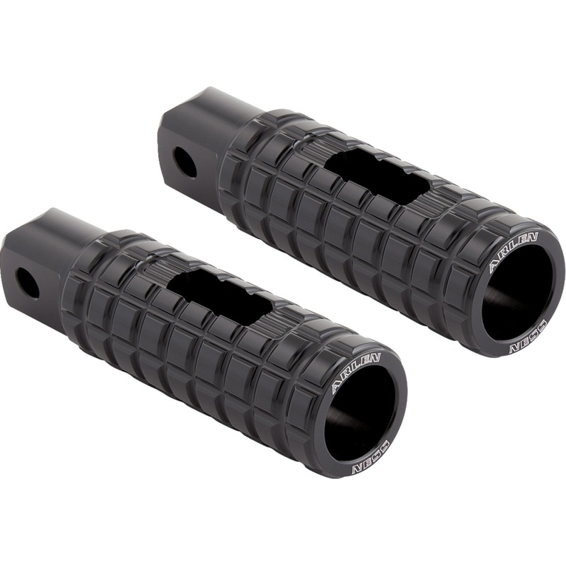 Arlen Ness Footpegs - Passenger - Black 400-038