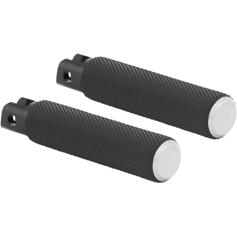 Arlen Ness Knurled Footpegs - Chrome - FX/FL '18-'24 07-940
