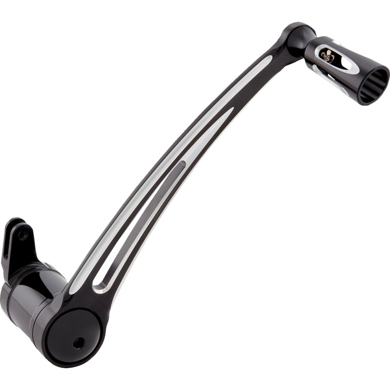 Arlen Ness Brake Arm - Deep Cut - Black - '14-'24 FL 19-764