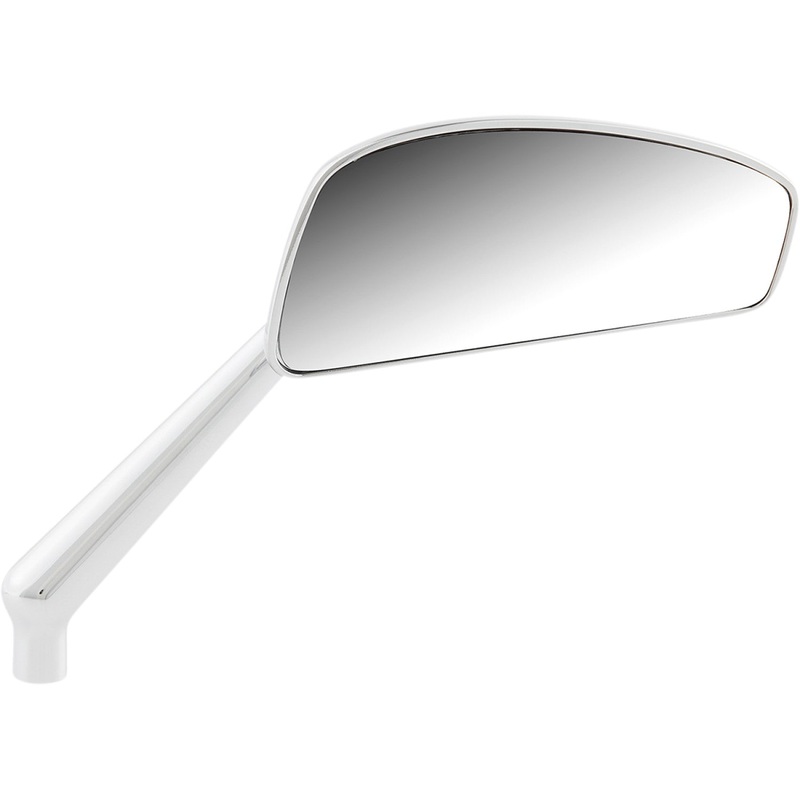 Arlen Ness Mirror - Tearchop - Side View - Teardrop - Chrome - Right 510-007