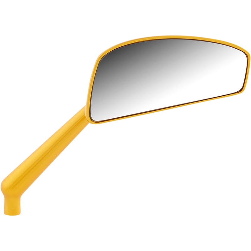Arlen Ness Mirror - Tearchop - Side View - Teardrop - Gold - Right 510-018