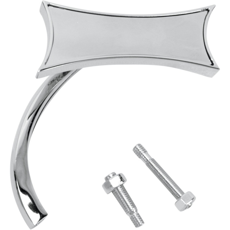 Arlen Ness Mirror - Micro - Four-Point - Side View - Rectangle - Chrome - Right 13-417