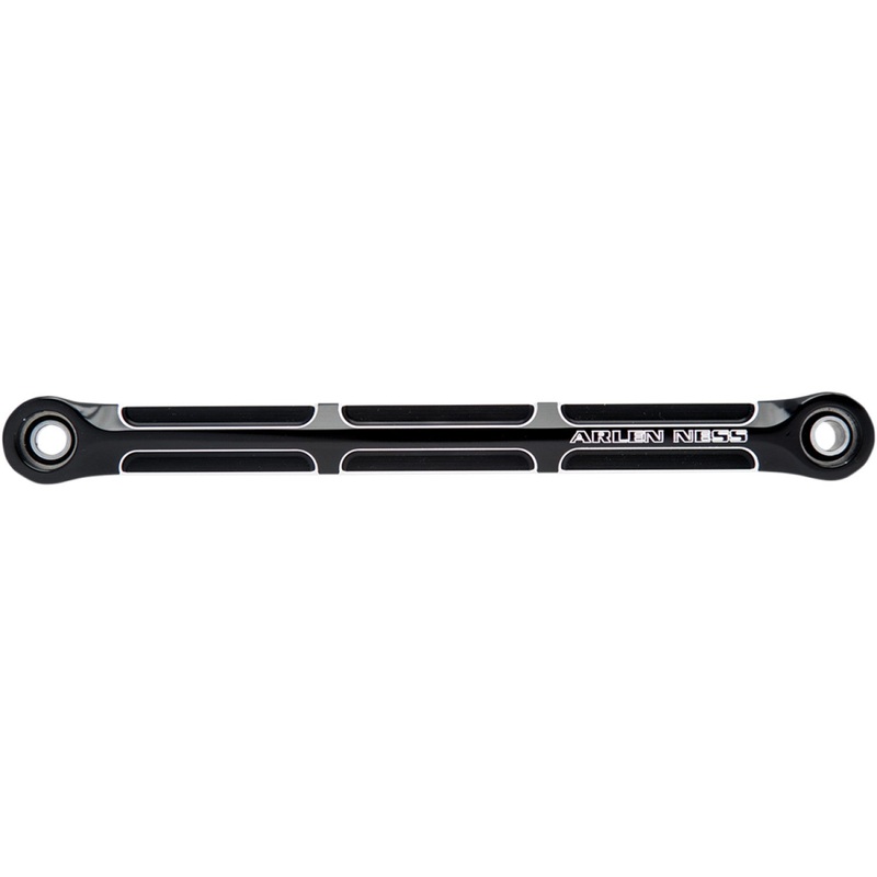 Arlen Ness Shift Rod - Beveled - Black 19-933