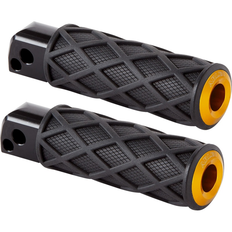 Arlen Ness Diamond Footpegs - Passenger - Gold 400-059