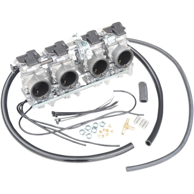 Mikuni Radial Flat Slide Carburetor Set - RS Series 36 4-Cylinder RS36-D3-K