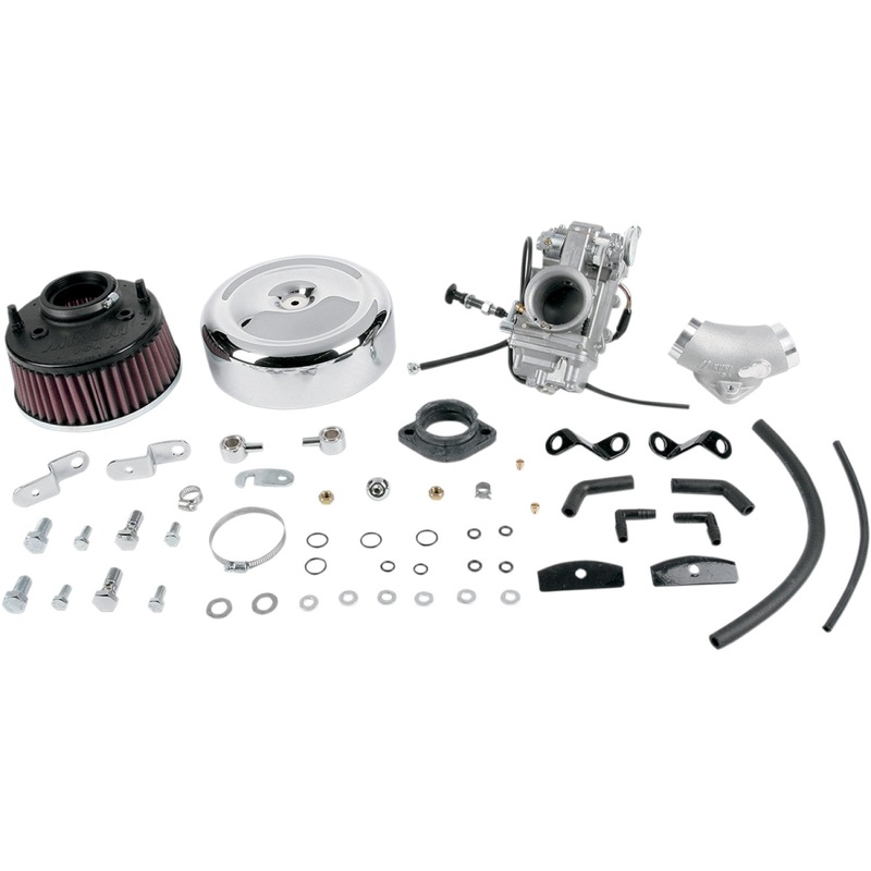 Mikuni Smoothbore Carburetor Total Kit - HSR45 - Evolution Big Twin 45-2