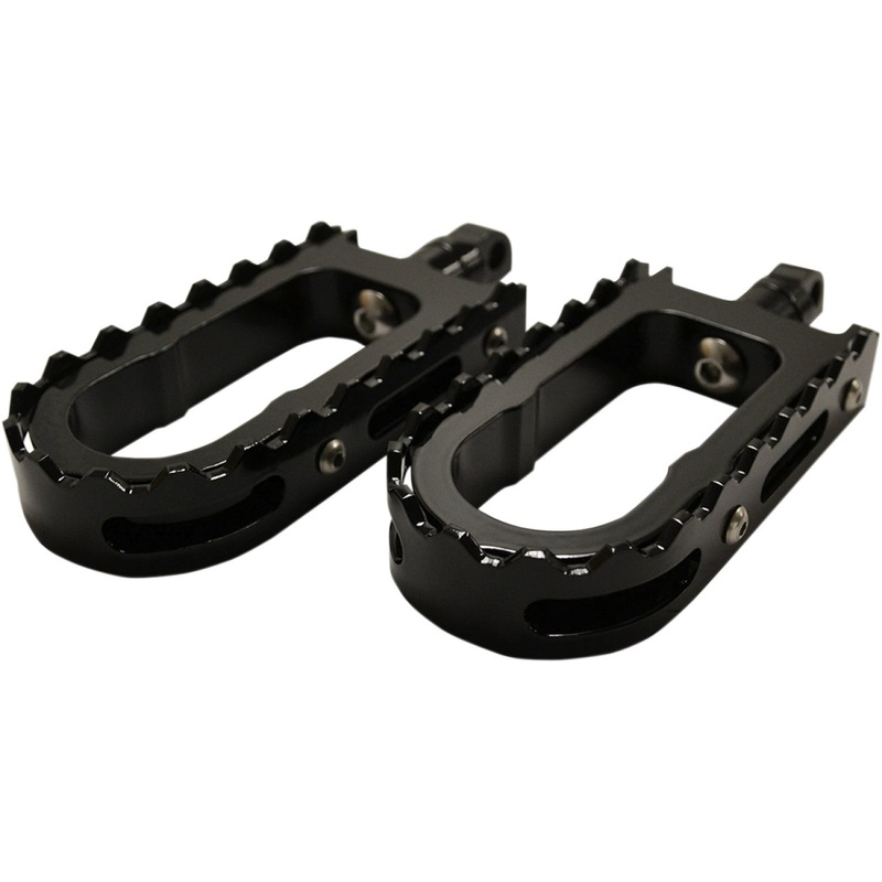 LA Choppers BMX Footpegs - Black LA-7205-01B