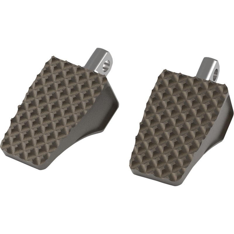 LA Choppers County Line Billet Footpegs - Male Mount - Bronze LA-P100-00Z