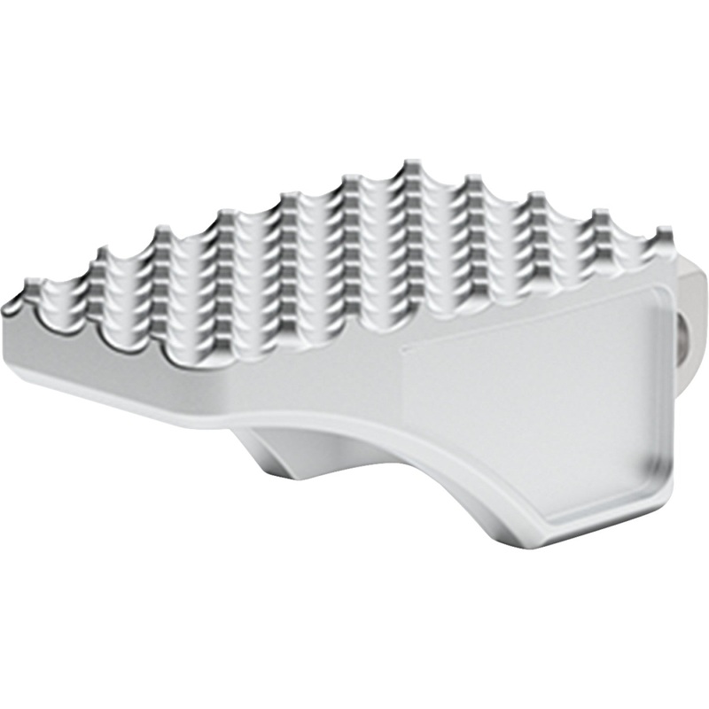 LA Choppers County Line Billet Footpegs - Rear - Raw LA-P100-02