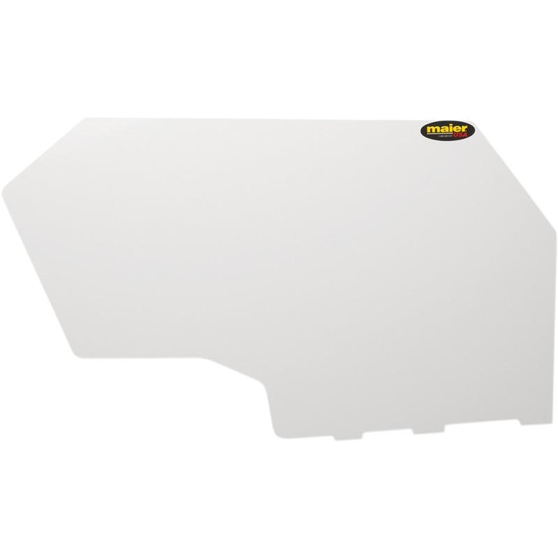Maier Number Plate - White - RZR 194631