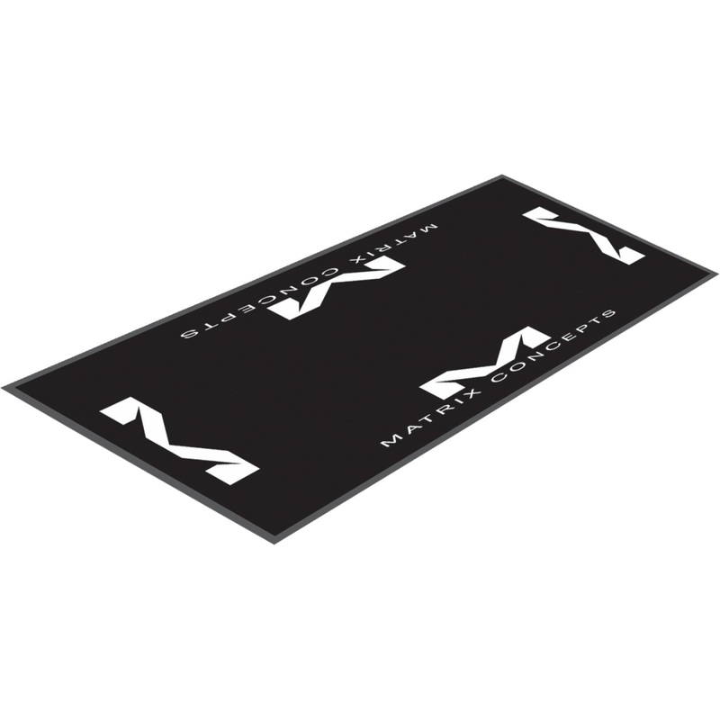 Matrix Concepts M40 Carpeted Mat - Black - 3.5'x7' M40-101