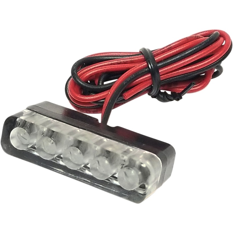 K&S Technologies License Plate Light - White LED 25-9154