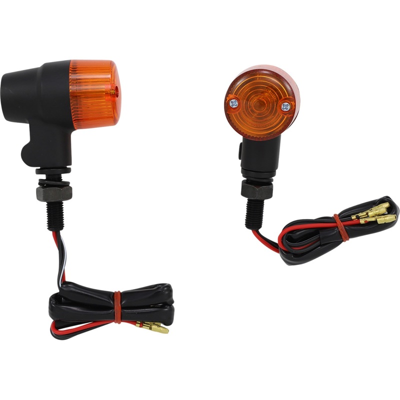 K&S Technologies Marker Light - Dual Filament - Amber/Black 25-8633